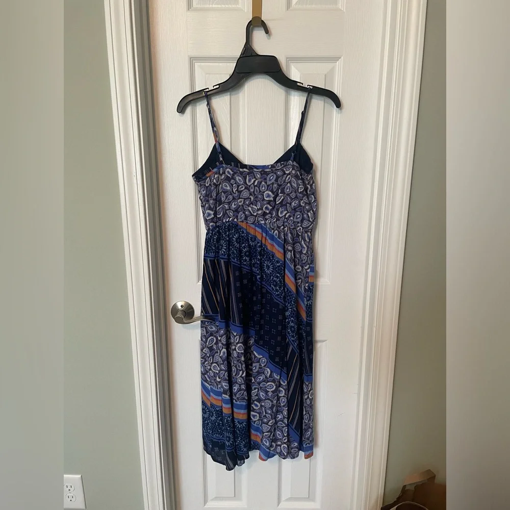 Aerie Patchwork Midi Dress - Picture 2 of 4